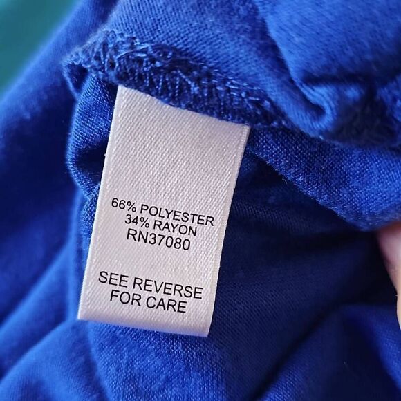 Cato 26/28 Royal Blue Bling Long Sleeves Pullover - Picture 6 of 6